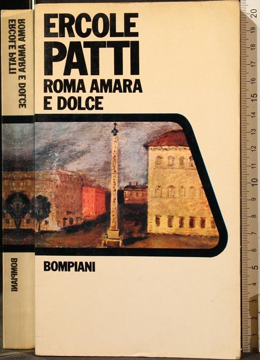 Roma Amara e Dolce - Ercole Patti - copertina