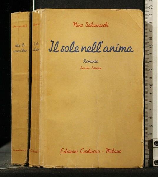 Il Sole Nell'Anima - Nino Salvaneschi - copertina