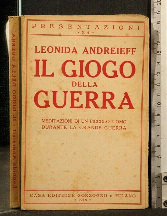 Il Gioco Della Guerra - Leonid Andreev - copertina