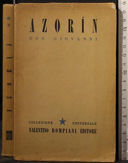 Don Giovanni - Azorín - copertina