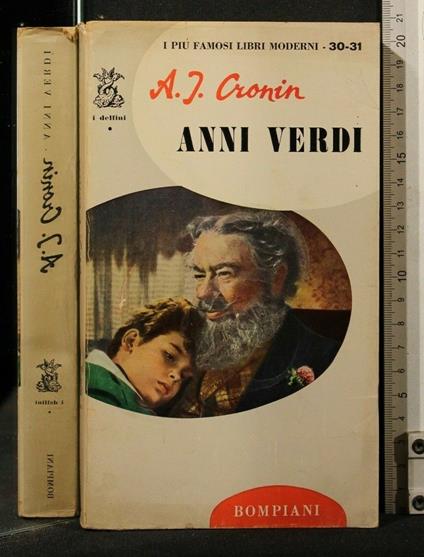 Anni Verdi - A. Joseph Cronin - copertina