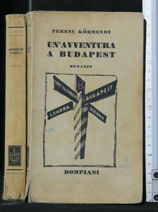 Un'Avventura a Budapest - Ferenc Kormendi - copertina