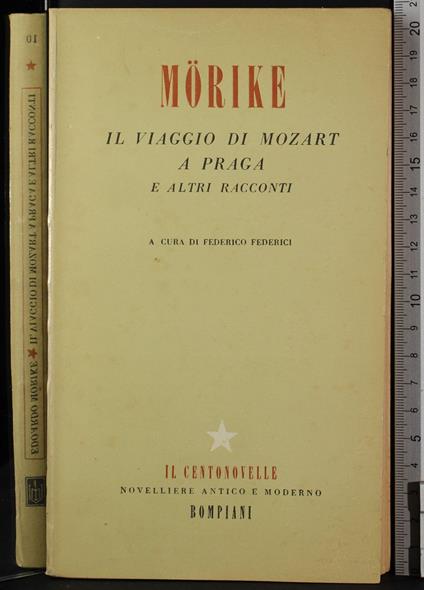 Il viaggio di Mozart a Praga e altri racconti - Eduard Mörike - copertina