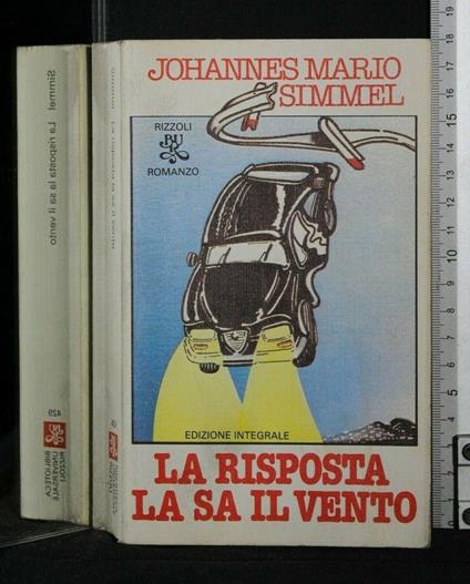 La Risposta La Sa Il Vento - Johannes M. Simmel - copertina
