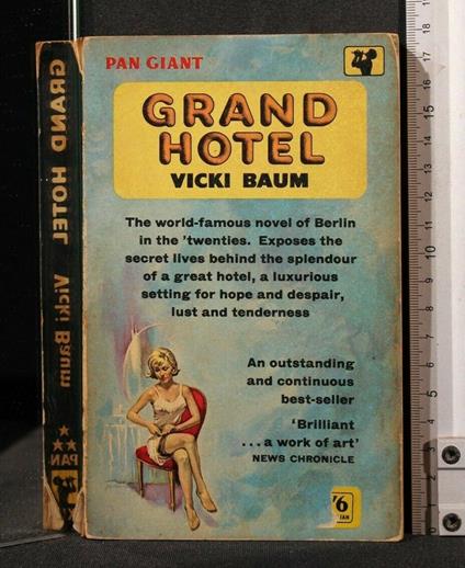 Grand Hotel - Vicki Baum - copertina