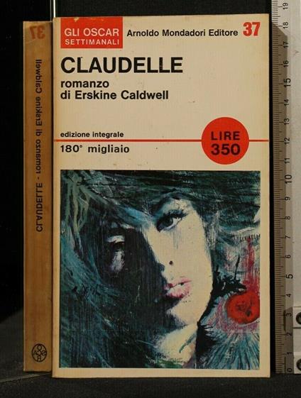 Claudelle - Erskine Caldwell - copertina