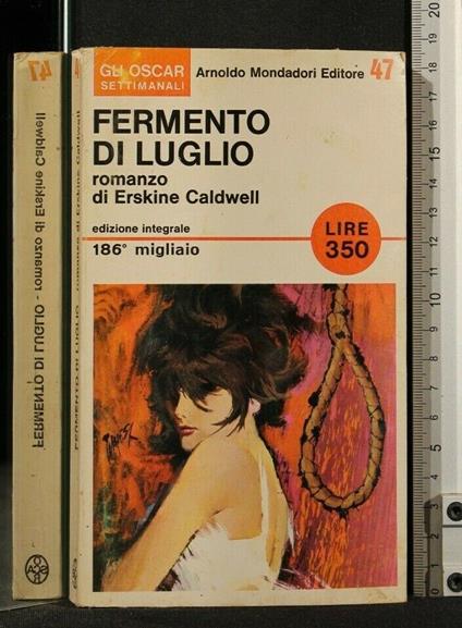 Fermento di Luglio - Erskine Caldwell - copertina