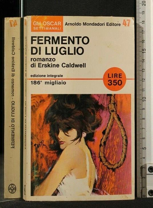 Fermento di Luglio - Erskine Caldwell - copertina