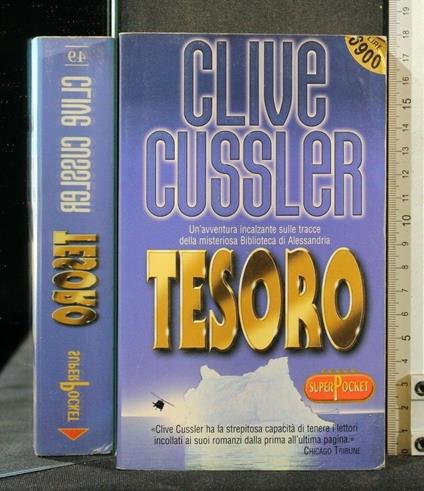 Tesoro - Clive Cussler - copertina