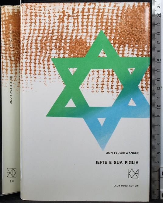 Jefte e sua figlia - Lion Feuchtwanger - copertina