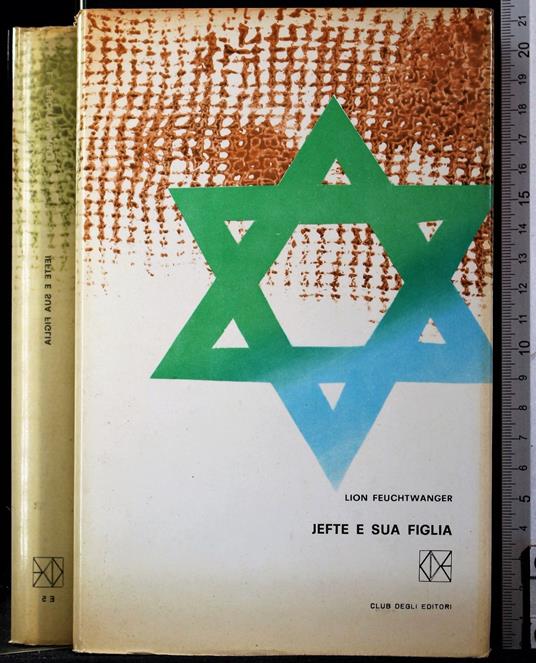 Jefte e sua figlia - Lion Feuchtwanger - copertina