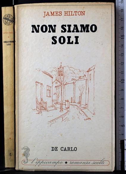 Non siamo soli - James Hilton - copertina