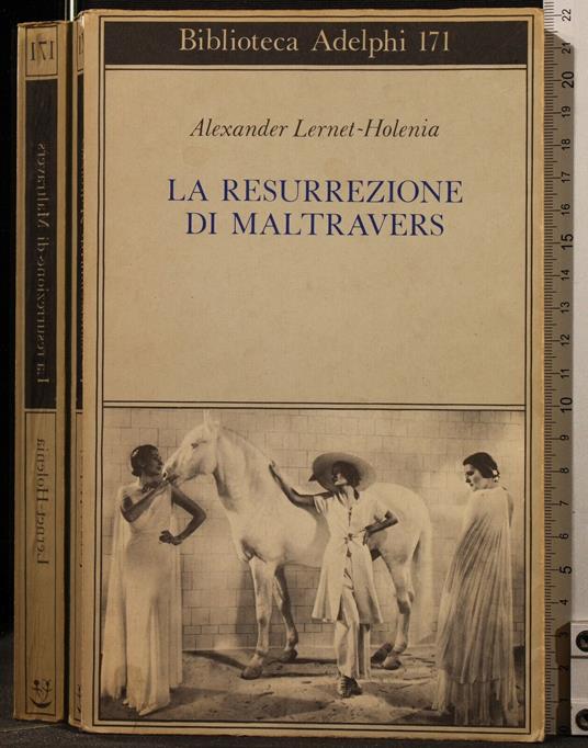La Resurrezione di Maltravers - Alexander Lernet-Holenia - copertina