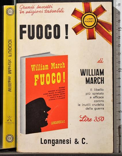 Fuoco! - William March - copertina