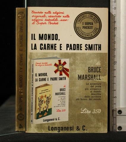 Il Mondo, La Carne e Padre Smith - Bruce Marshall - copertina