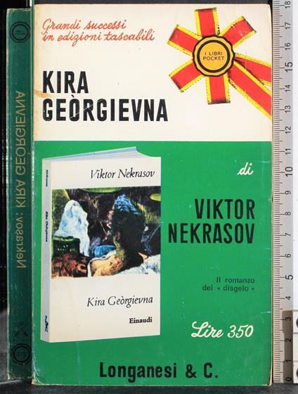 Kira Georgievna - Viktor Nekrasov - copertina