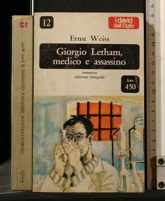 Giorgio Letham, Medico e Assassino - Ernst Weiss - copertina