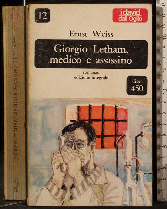 Giorgio Letham medico e assassino - Ernst Weiss - copertina