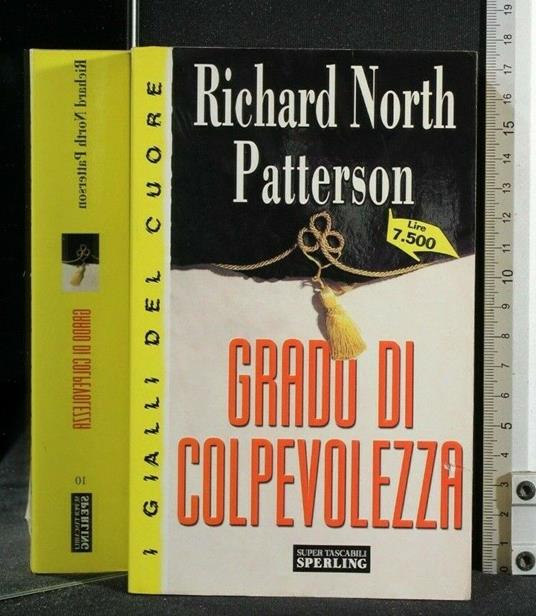 Grado di Colpevolezza - Richard N. Patterson - copertina