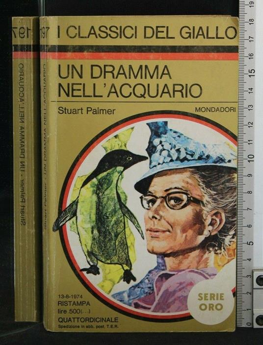 Un Dramma Nell'Acquario - Stuart Palmer - copertina