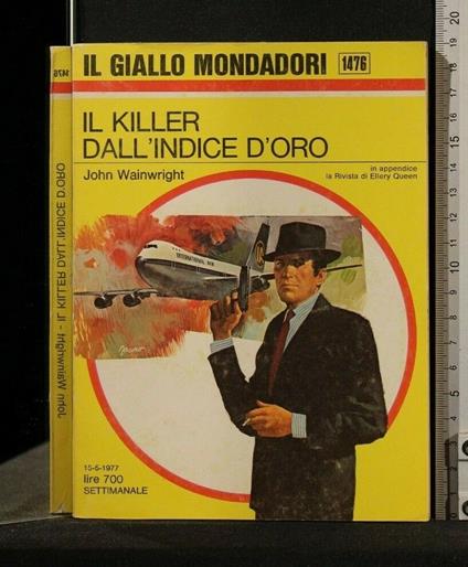 Il Killer Dall'Indice D'Oro - John Wainwright - copertina