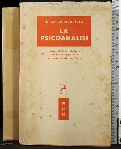 La Psicoanalisi - Enzo Bonaventura - copertina