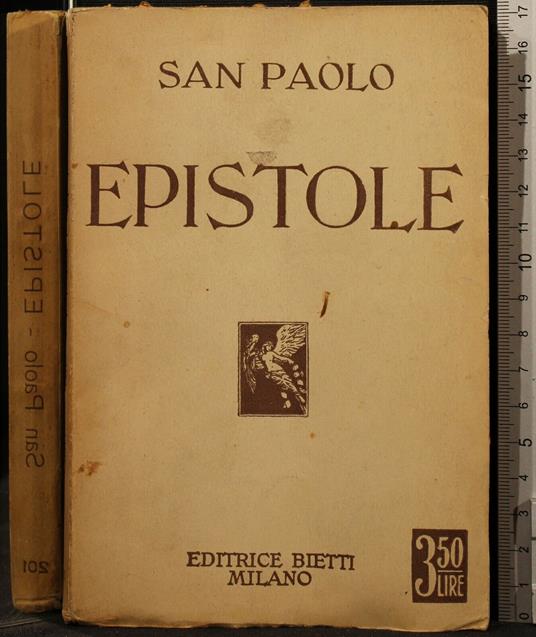 Epistole - Paolo (san) - copertina