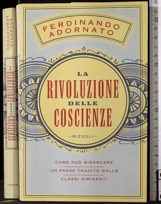 La rivoluzione delle coscienze - Ferdinando Adornato - copertina