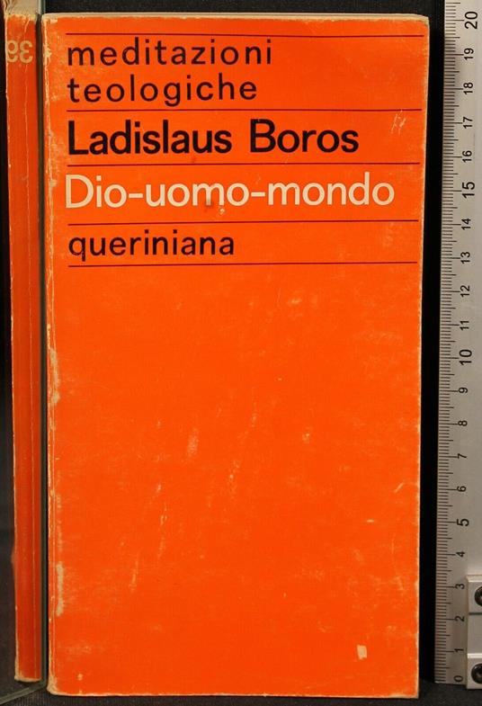 Dio-Uomo-Mondo - Ladislaus Boros - copertina