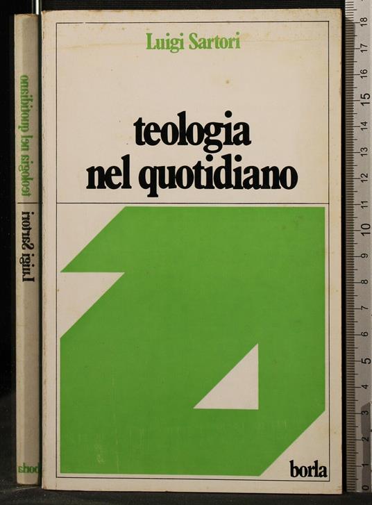 Teologia Nel - Luigi Sartori - copertina