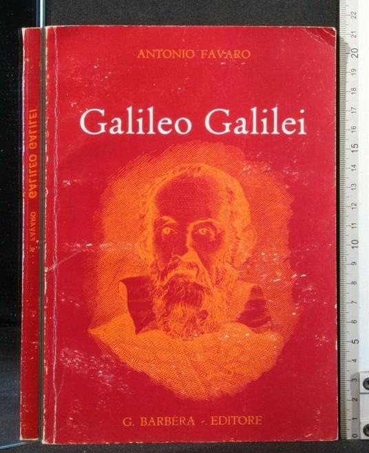 Galileo Galilei - Antonio Favaro - copertina