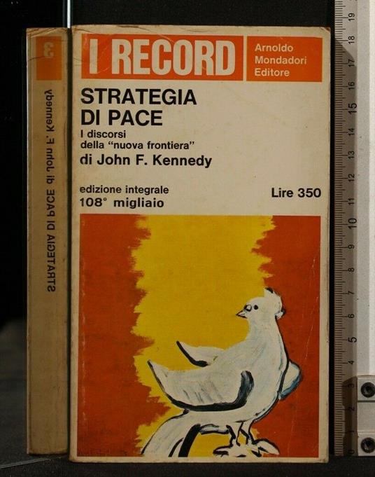 Strategia di Pace - John Fitzgerald Kennedy - copertina
