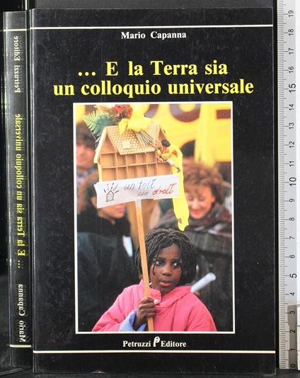 E la Terra sia un colloquio universale - Mario Capanna - copertina
