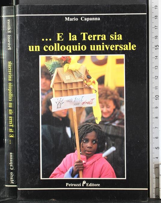 E la Terra sia un colloquio universale - Mario Capanna - copertina