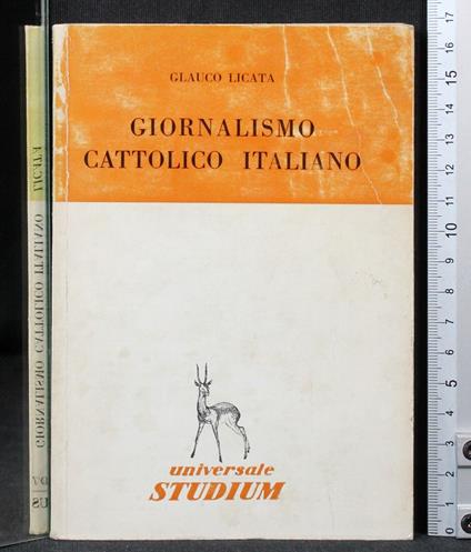 Giornalismo cattolico Italiano - Glauco Licata - copertina