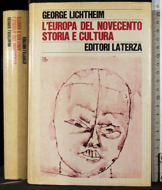 L' Europa del novecento storia e cultura - George Lichtheim - copertina