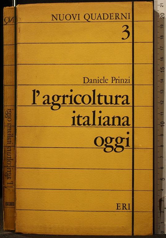 L' Agricoltura Italiana Oggi - Daniele Prinzi - copertina