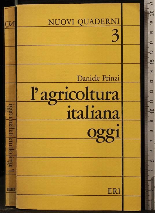 L' Agricoltura Italiana - Daniele Prinzi - copertina