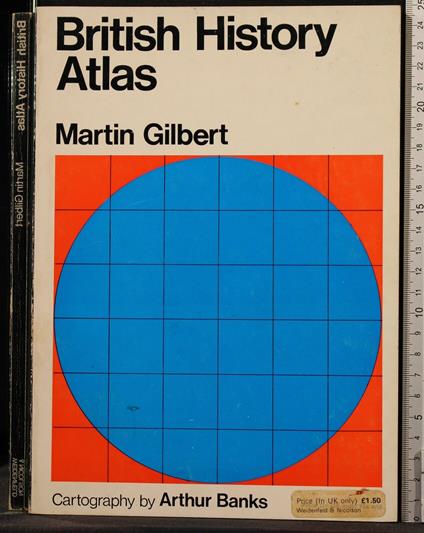 British History Atlas - Martin Gilbert - copertina