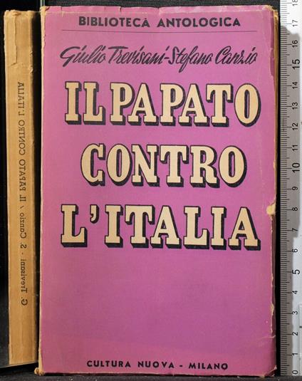 Il Papato contro l'Italia - Giulio Trevisani - copertina