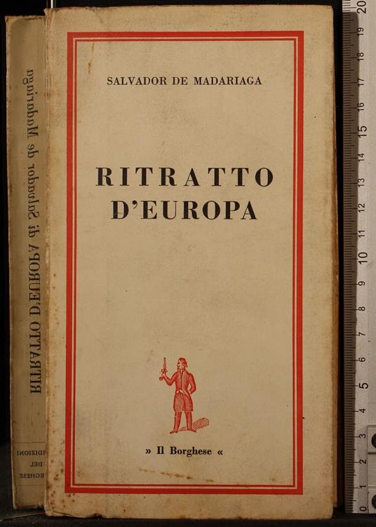 Ritratto d'Europa - Salvador de Madariaga - copertina