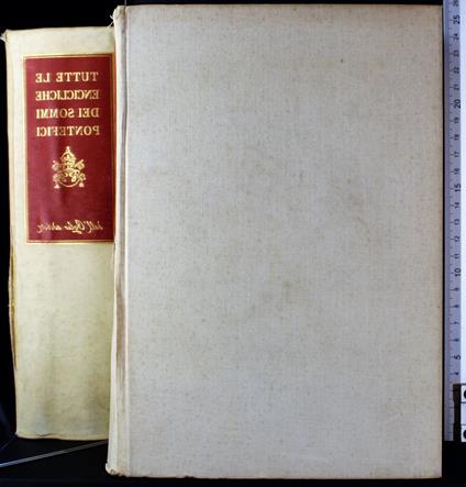 Tutte le encicliche dei sommi pontefici - Eucardio Momigliano - copertina
