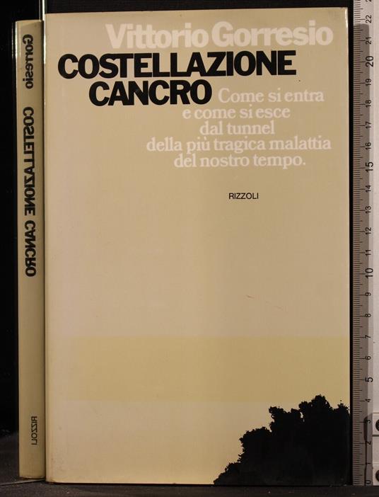 Costellazione cancro - Vittorio Gorresio - copertina