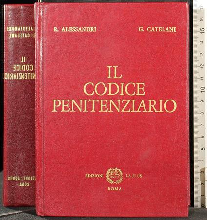 Il codice penitenziario - Michelangelo Alessandri - copertina