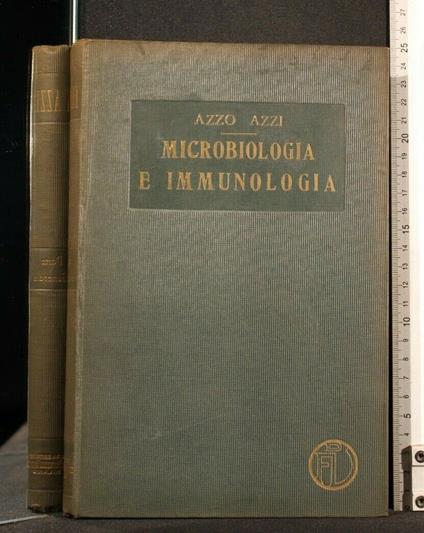 Microbiologia e Immunologia Parte Generale - Azzo Azzi - copertina