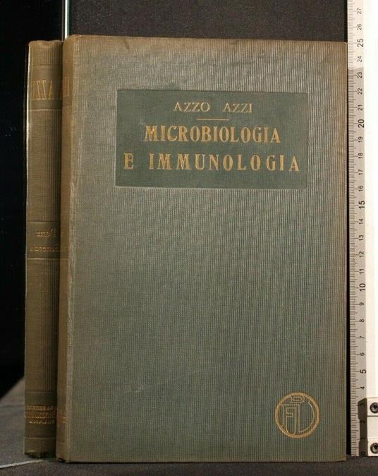 Microbiologia e Immunologia Parte Generale - Azzo Azzi - copertina