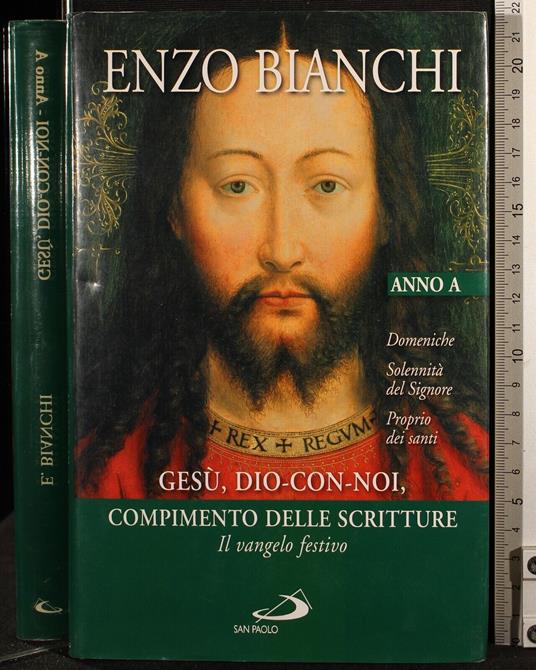 Gesù, Dio-con-noi, compimento delle scritture. Anno A - Hombert Bianchi - copertina
