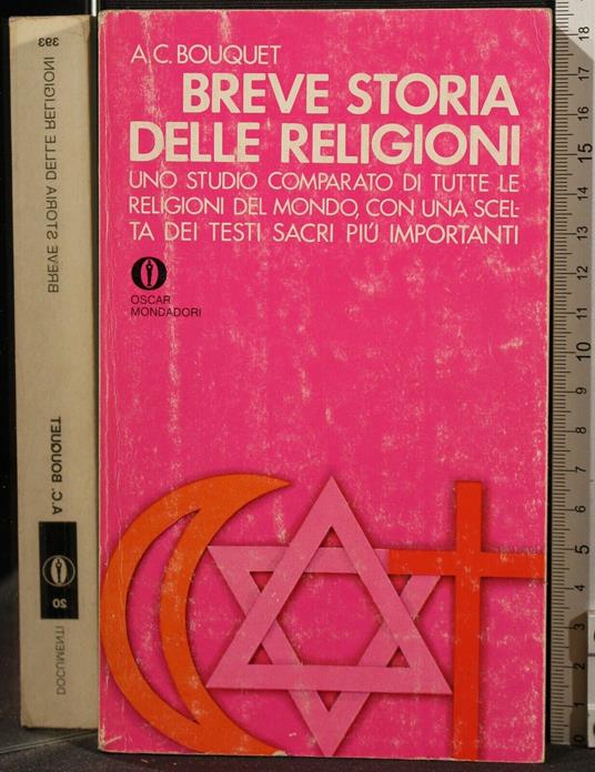 Breve Storia Delle Religioni - Alan C. Bouquet - copertina