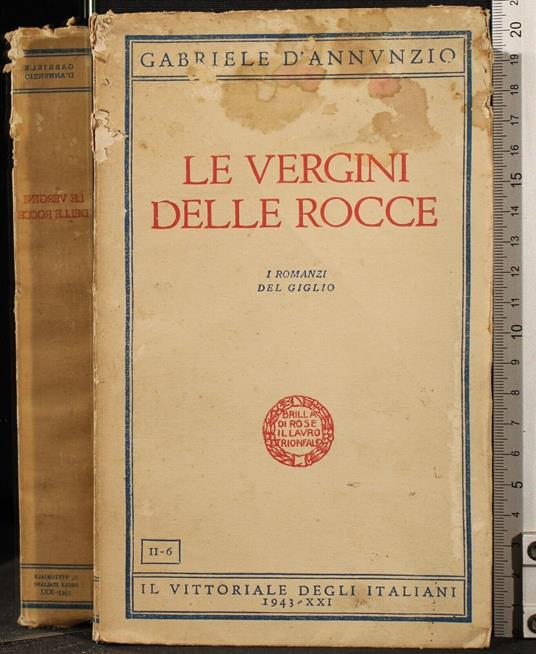 Le vergini delle rocce - Cristiano D'Annunzio - copertina