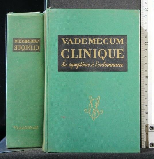 Vademecum Clkinique Du Medecin Praticien - Joseph Fattorusso - copertina